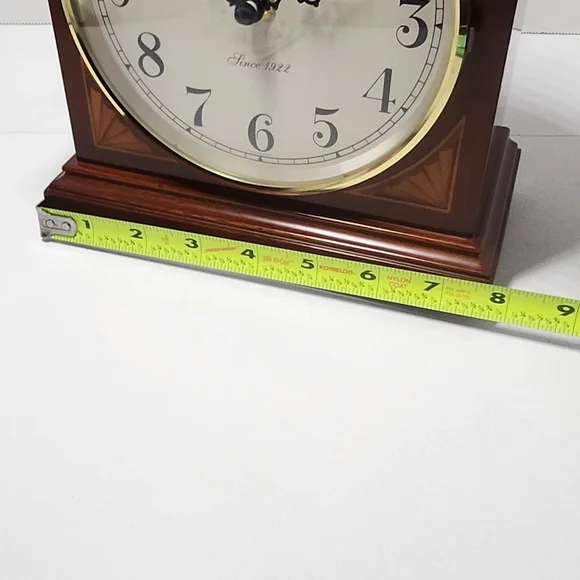 ​Hermle Mantel Clock Made in Germany Quartz 2115 Dual Chime Westminster Ave... - Picture 15 of 16